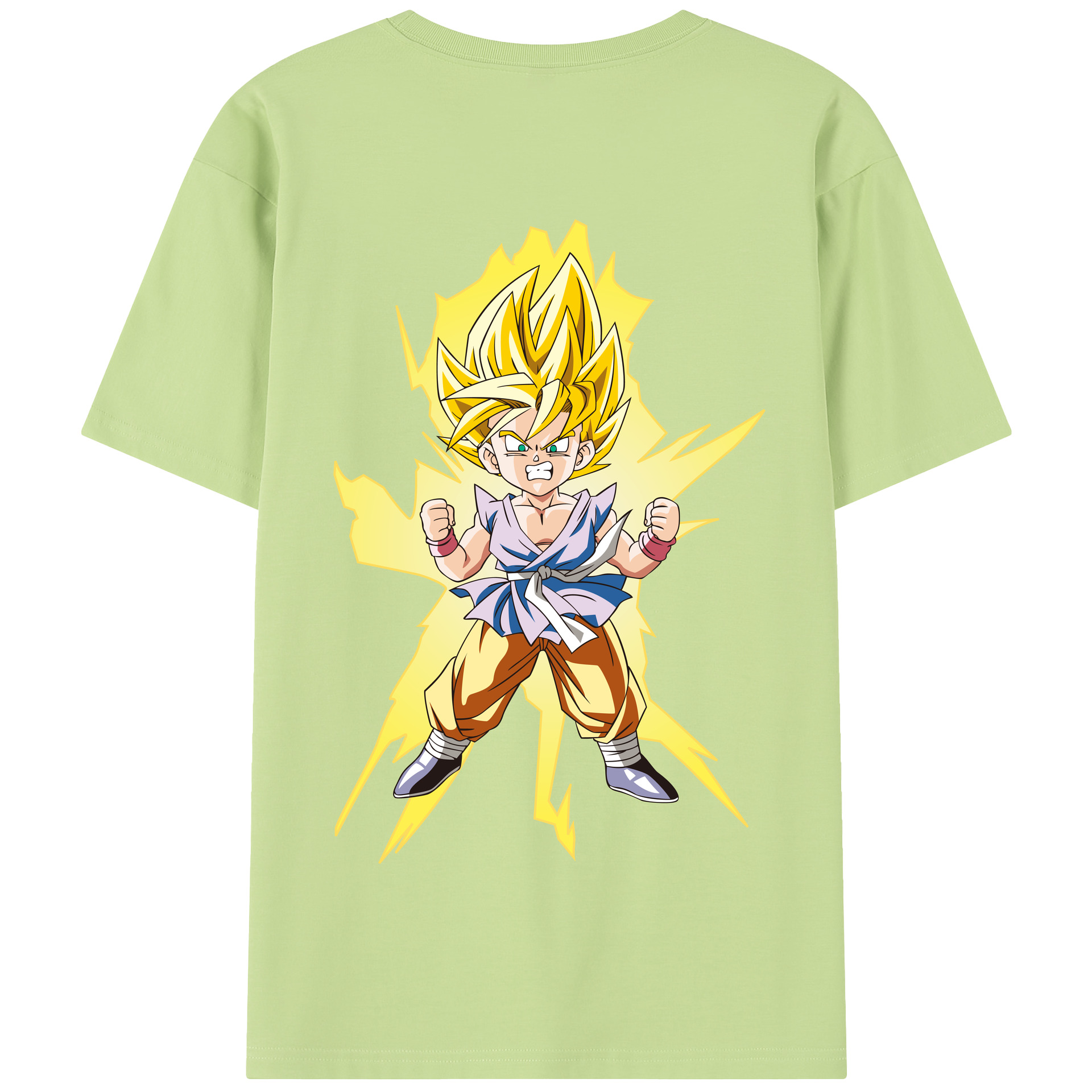 （画像用） ドラゴンボール ベジット DRAGON BALL Vegetto 綿100％半袖Tシャツ（背面プリント）